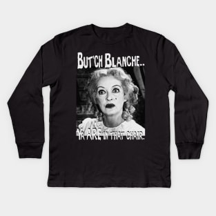 Baby Jane ⚡ ☠💀 ϟ Kids Long Sleeve T-Shirt